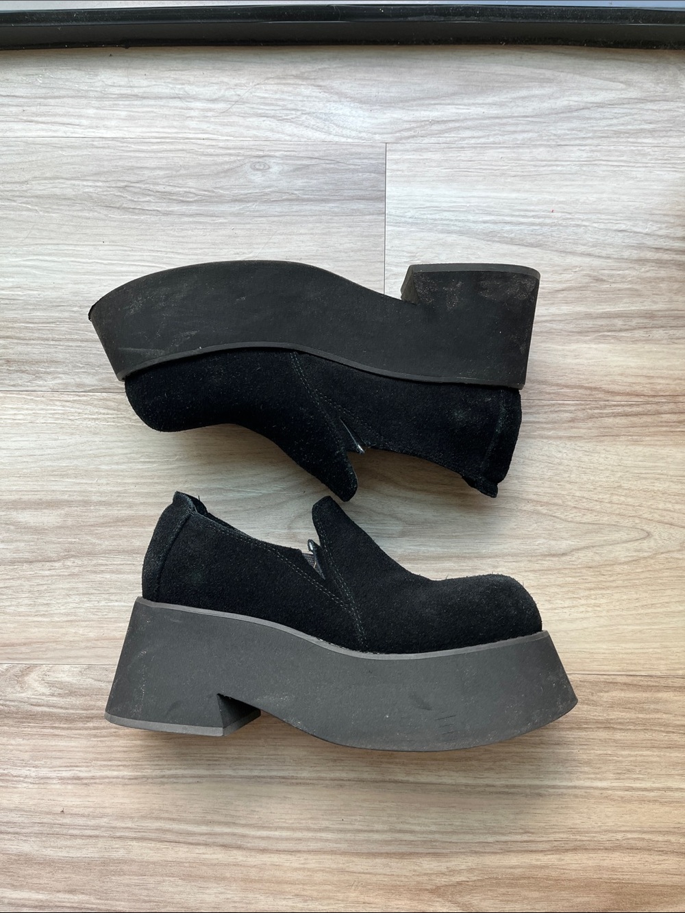 UNIF Black Loafers